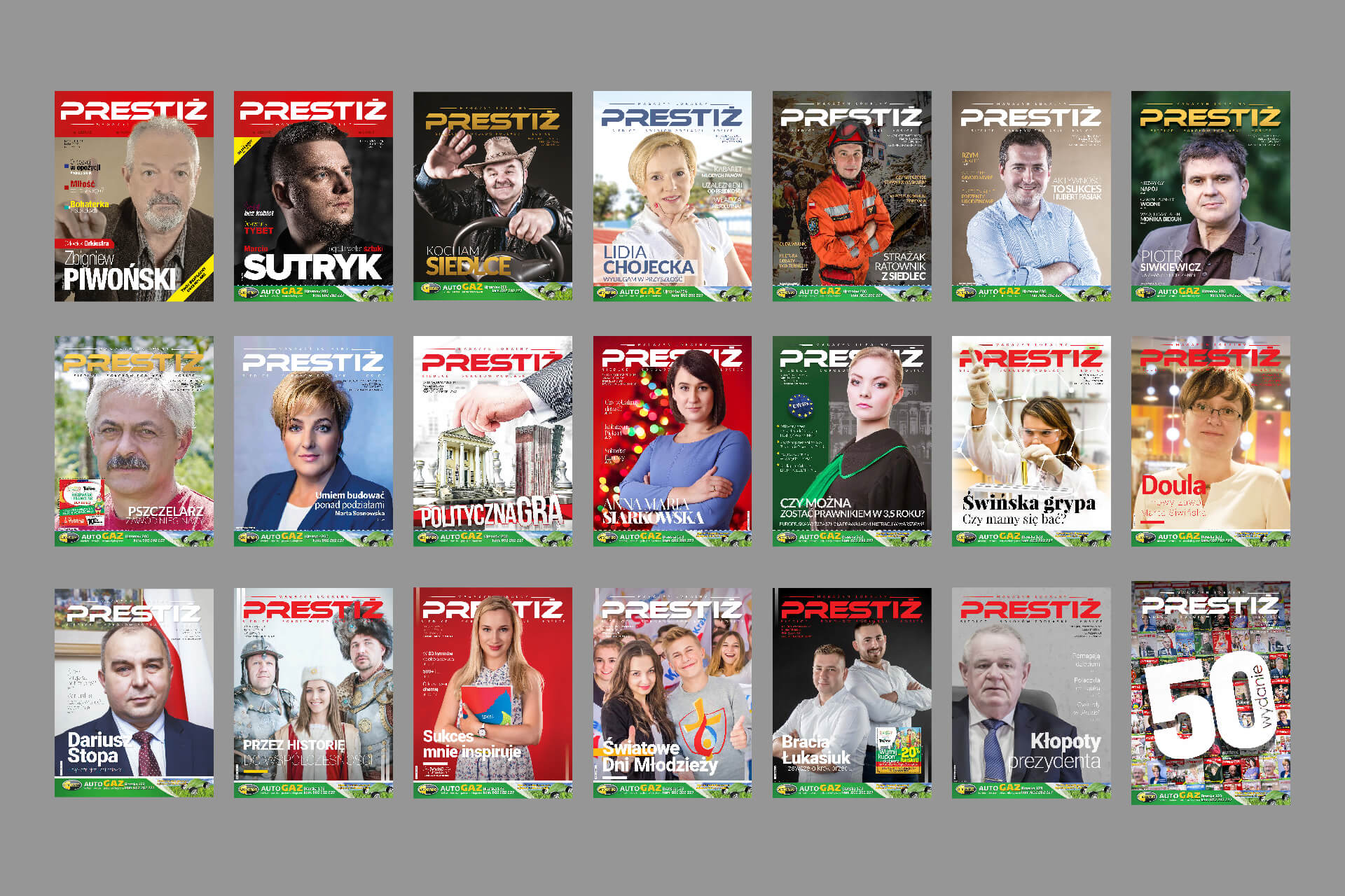 Magazyn Prestiż 2012 - 2018