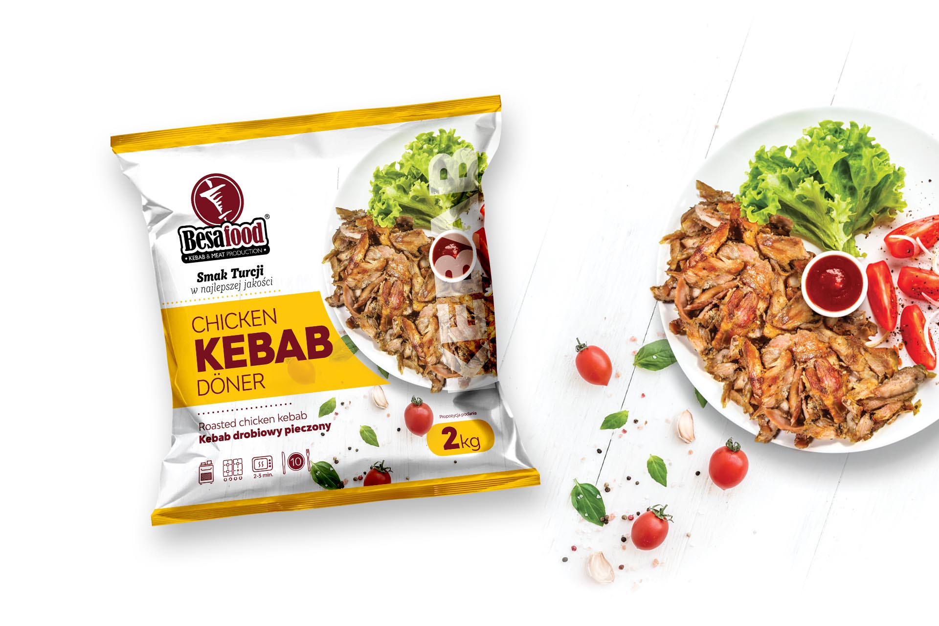 BeastFood - opakowanie, Kebab
