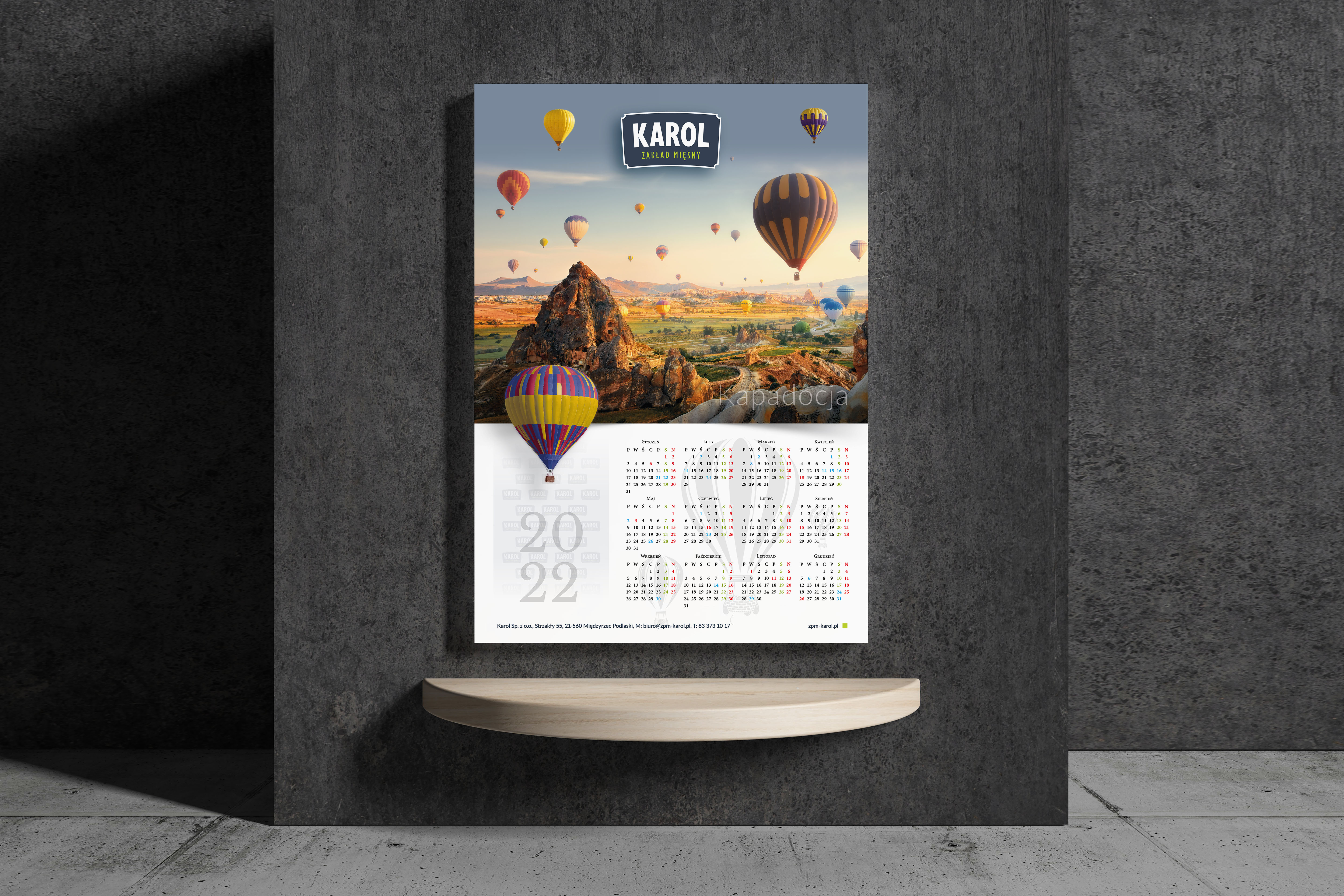 Karol - Kalendarz plakatowy