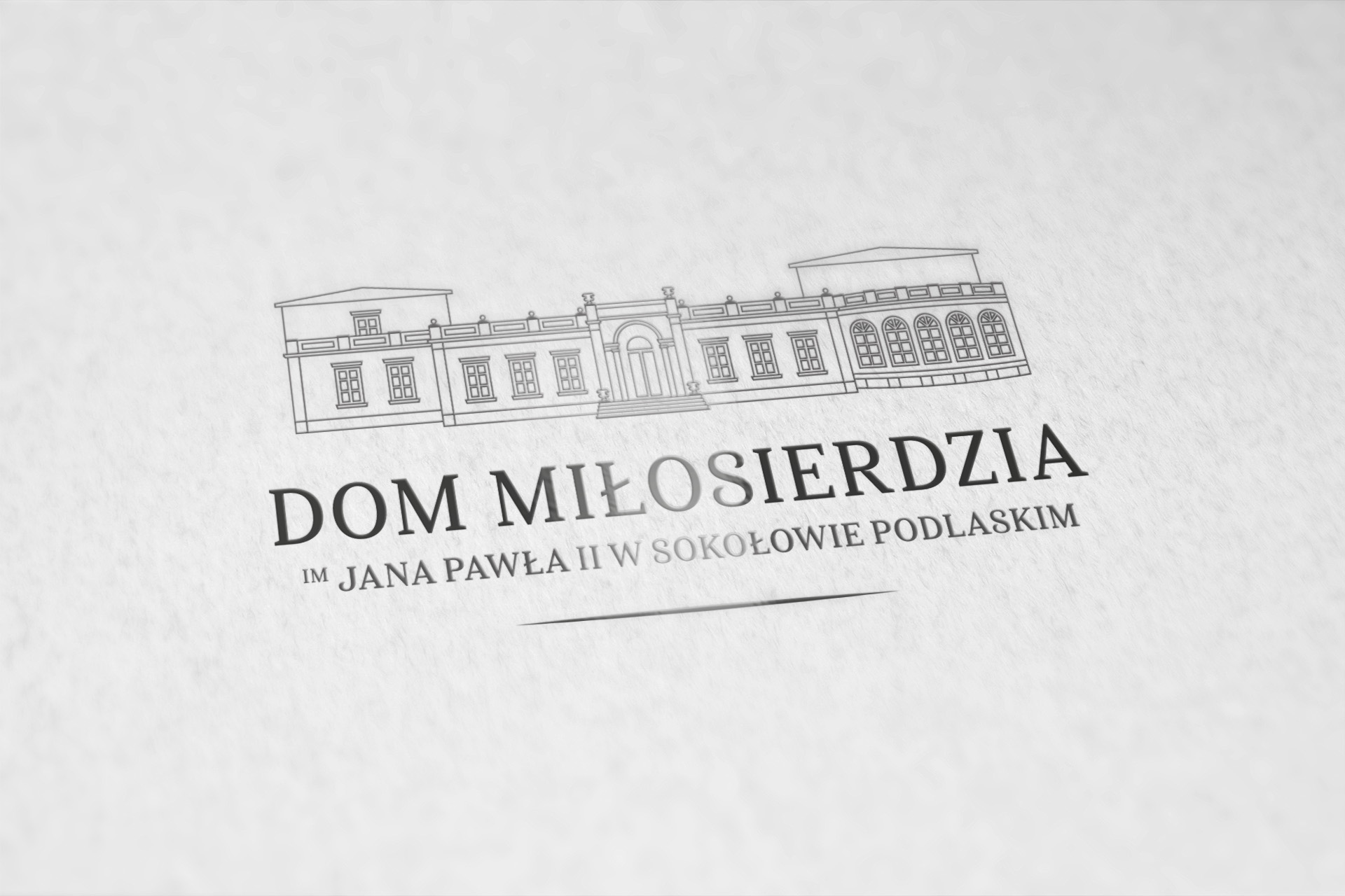 Dom Miłosierdzia im Jana Pawała II w Sokołowie Podlaskim, Logo