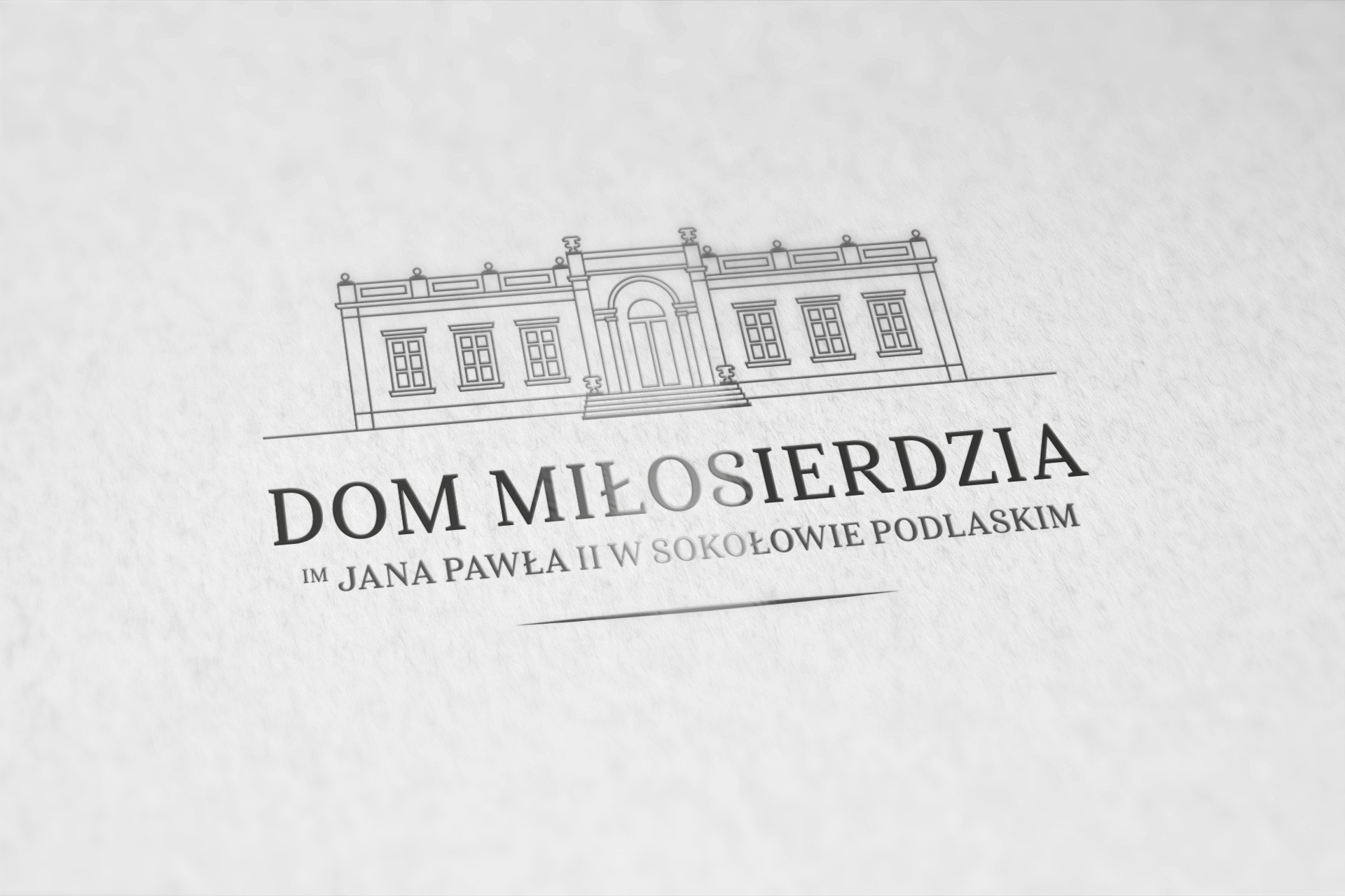 Dom Miłosierdzia im Jana Pawała II w Sokołowie Podlaskim, Logo